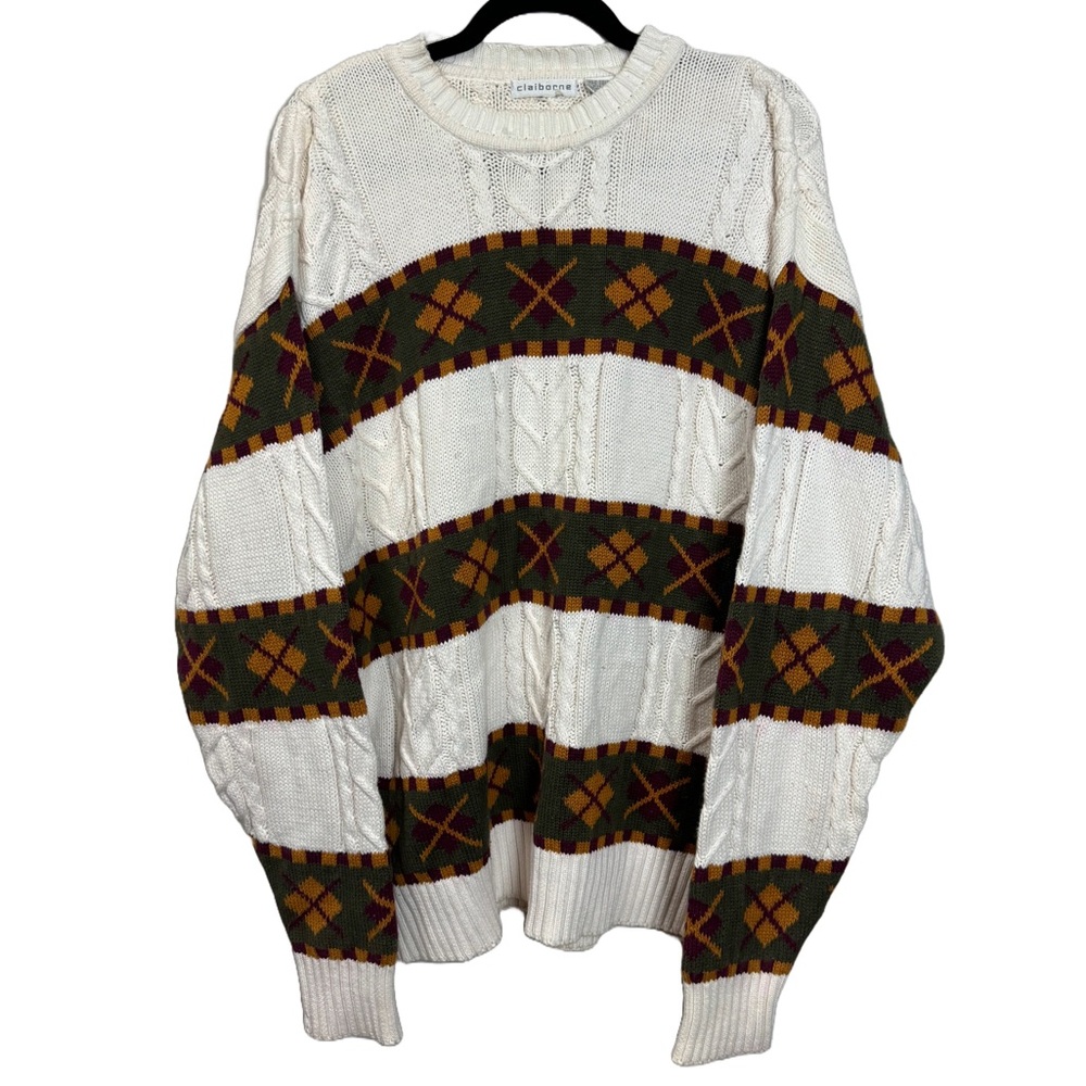 Vintage Knit Sweater sz L